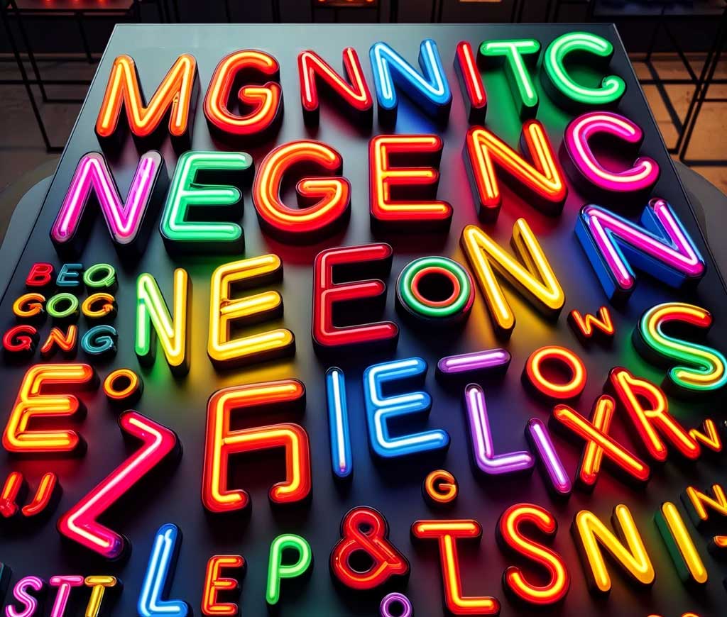 Magnetic Neon Signs