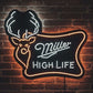 Miller High Life Neon Sign