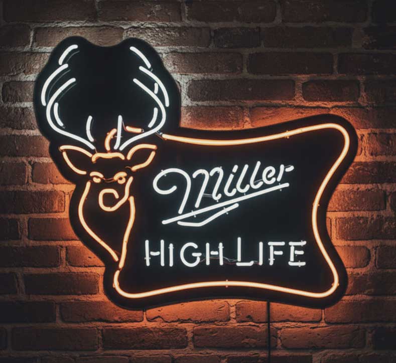Miller High Life Neon Sign