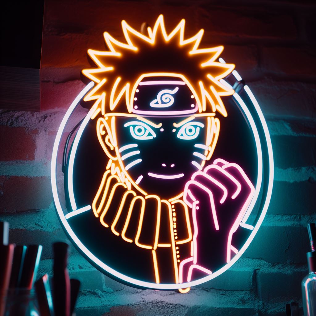  Naruto Uzumaki Neon Sign