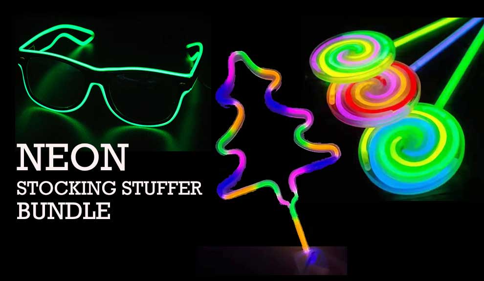 Neon Stocking Stuffer Bundle Pack