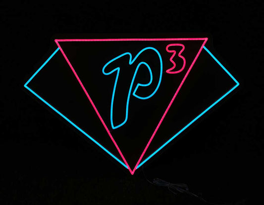 P3 Neon Sign