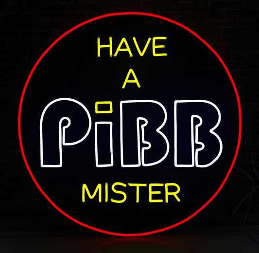 Pibb Neon Sign