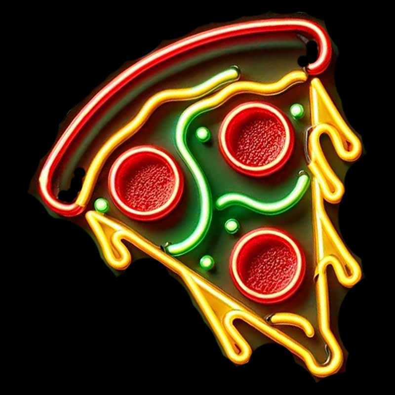 Pizza Slice Neon Sign