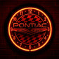 Pontiac Neon Wall Clock