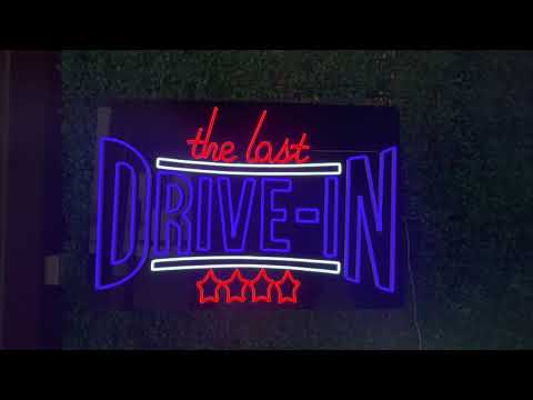 the last drive-in-neon sign video