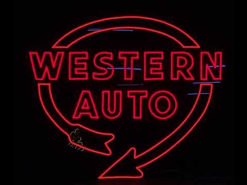 Western Auto Neon Sign