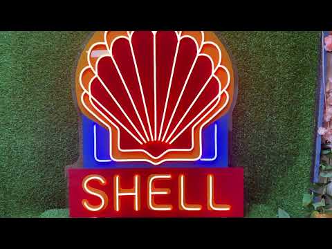 SHELL Neon Sign Video