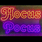 Hocus Pocus Neon Sign Video