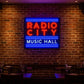 Radio City Music Hall Neon Sign