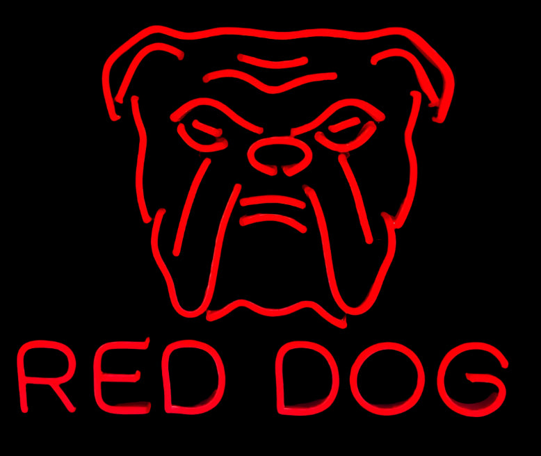 Red Dog Neon Sign