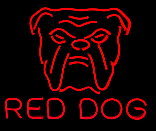 Red Dog Neon Sign