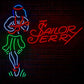 Sailor Jerry Hula Girl Neon Sign For Sale