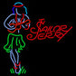 Retro Sailor Jerry Hulu Girl Neon Sign