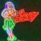 Sailor Jerry Hulu Girl Neon Sign