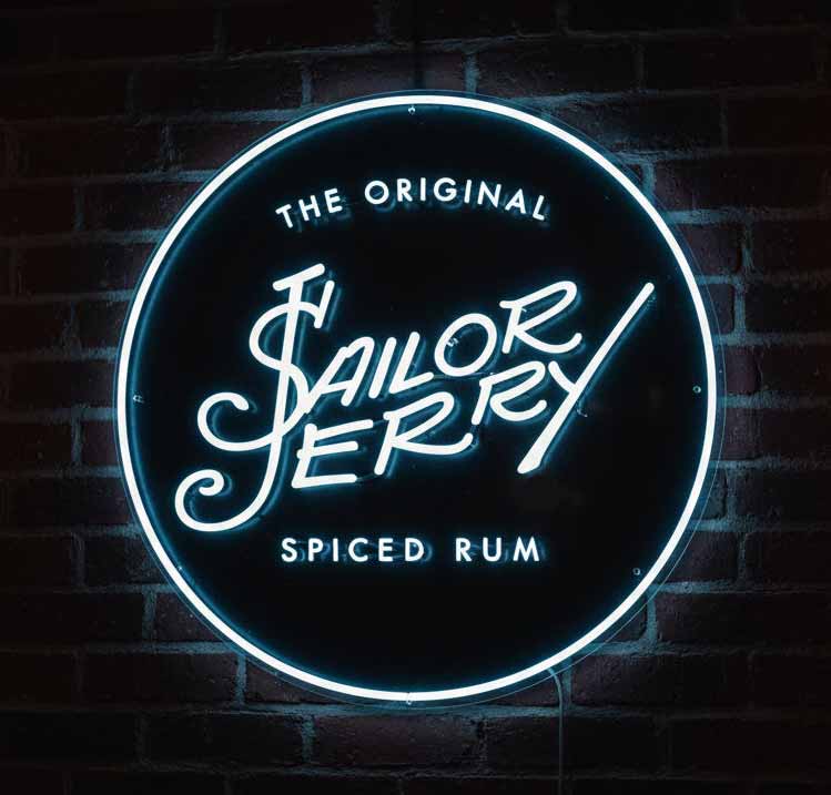 Sailor Jerry Neon Sign