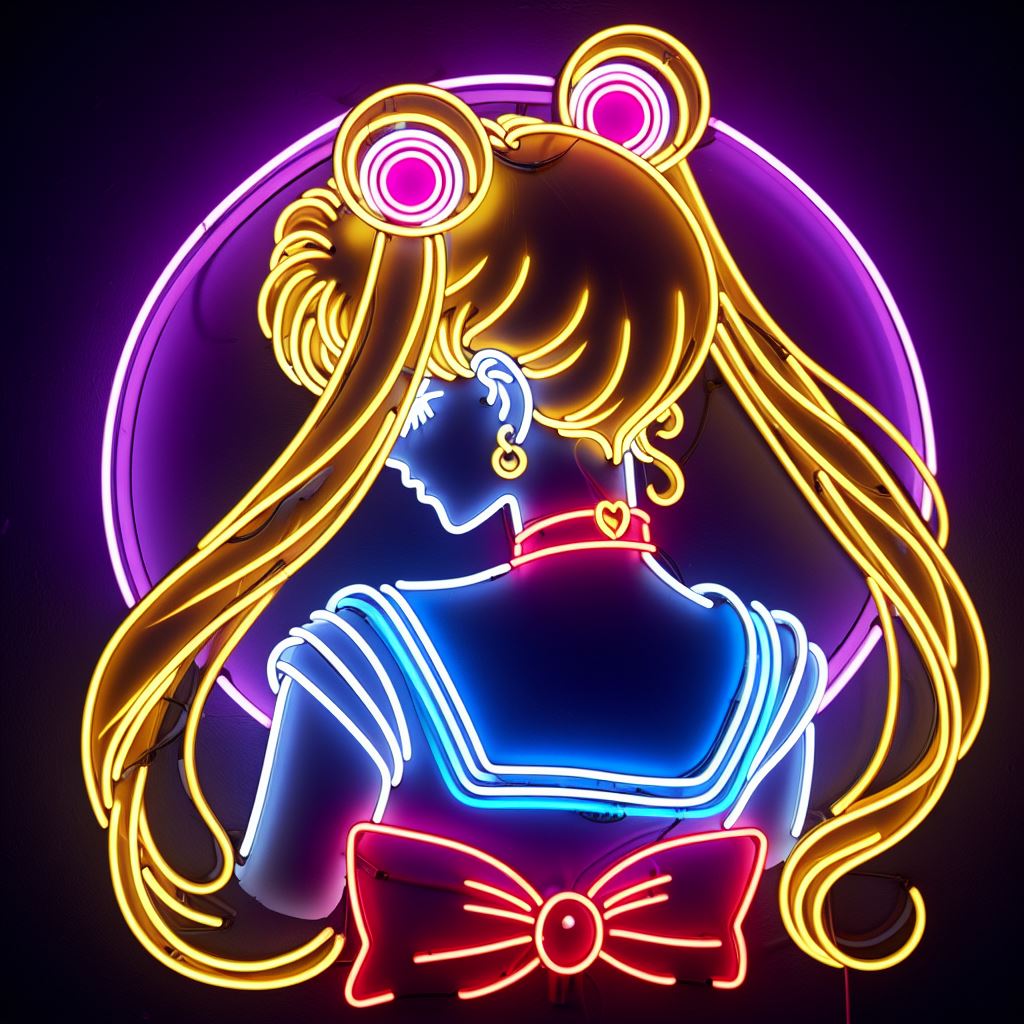 Sailor Moon Neon Sign