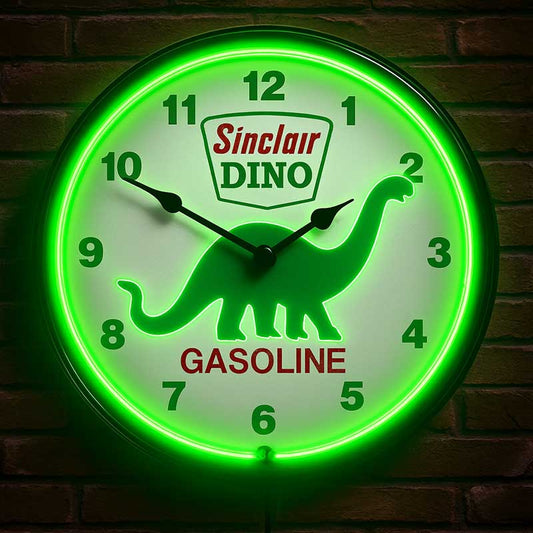 Sinclair Dino Neon Clock