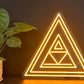 Stillness Triangle Neon Sign