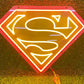 Superman Neon Sign