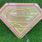 Superman Neon Sign Off