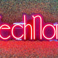 Custom "TechNoir" neon sign