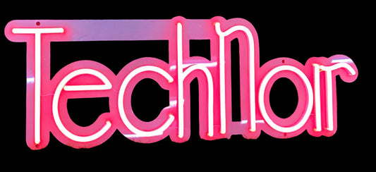 Custom TechNoir Neon Sign