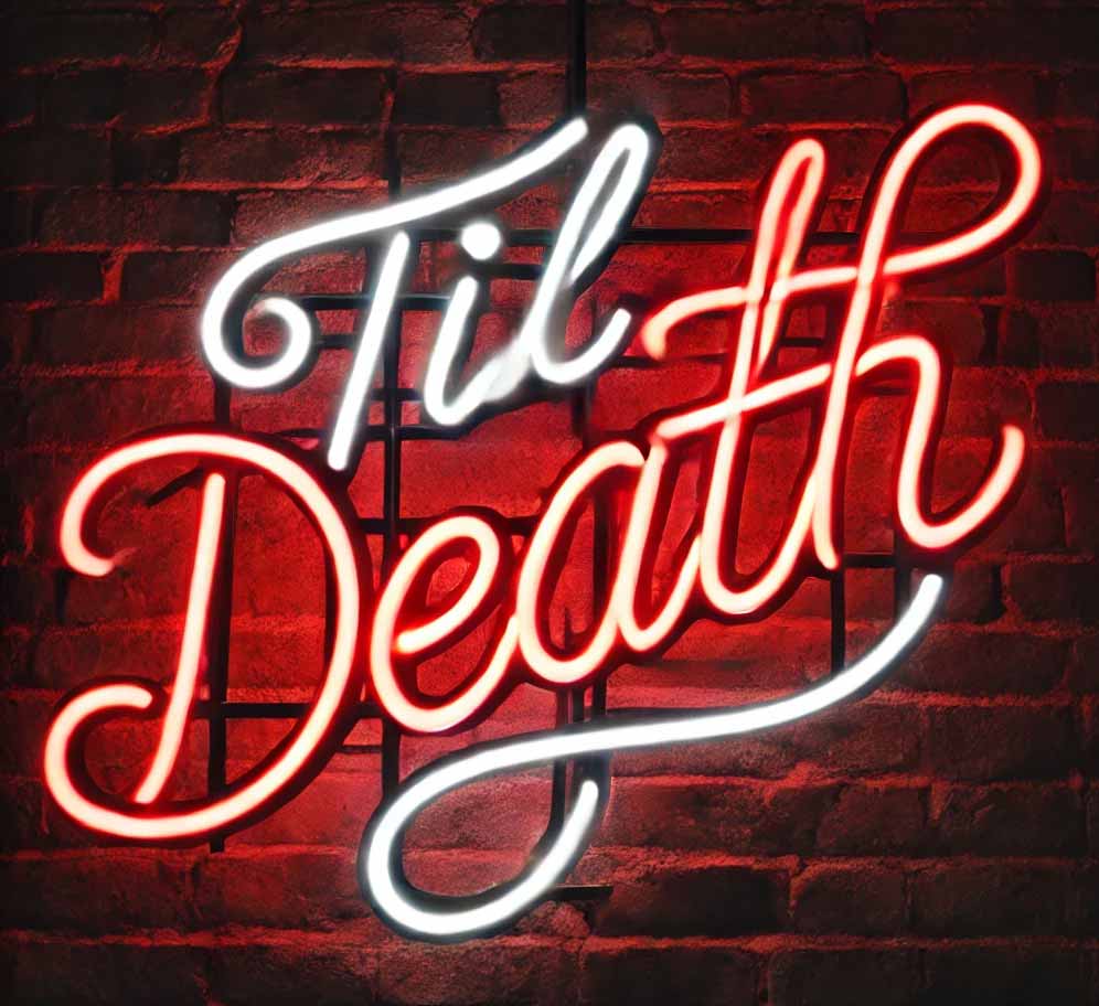 Til Death Neon Sign