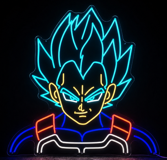 Vegeta Neon Sign