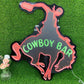 Custom Cowboy Bar Neon Sign