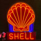 Vintage SHELL Neon Sign