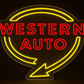 Western Auto Neon Sign