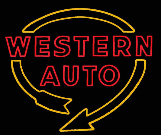 Western Auto Neon Sign