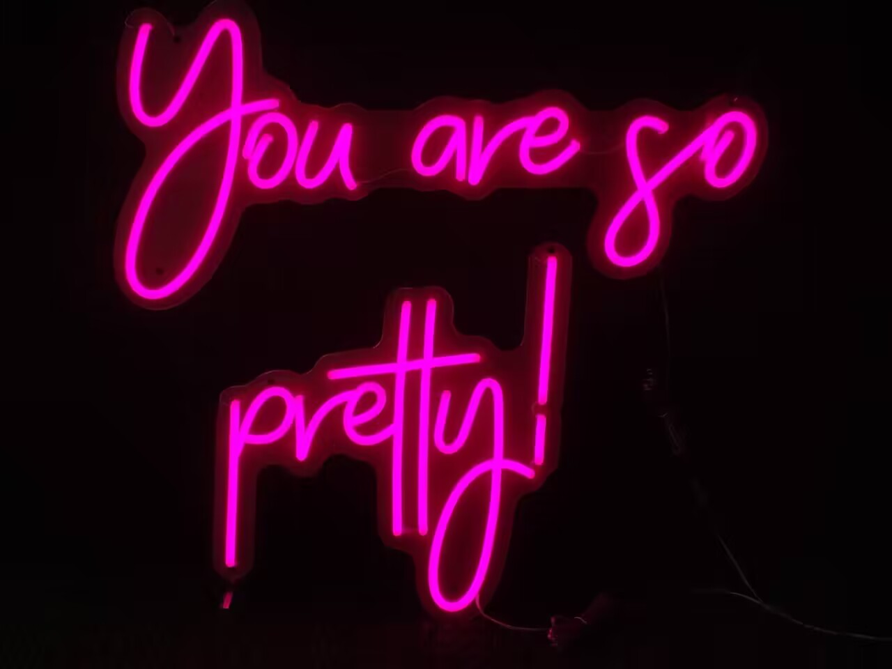 You Are So Pretty Neon Sign