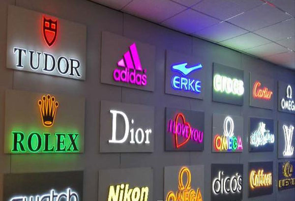 Textured Led Sign Custom 3D Acrylic LED Signs - Your Size, Your Design – NeonSignly.com