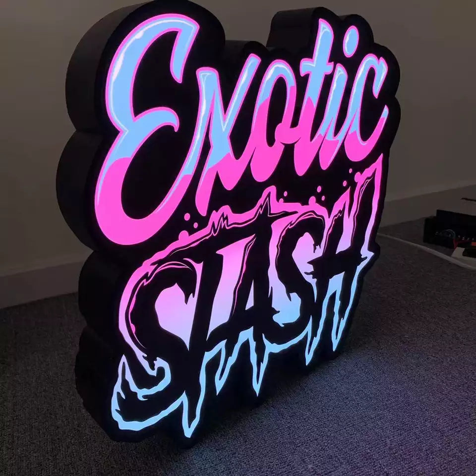 Lightbox Backlit Sign