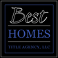 Custom "Best Homes Title Agency" neon sign