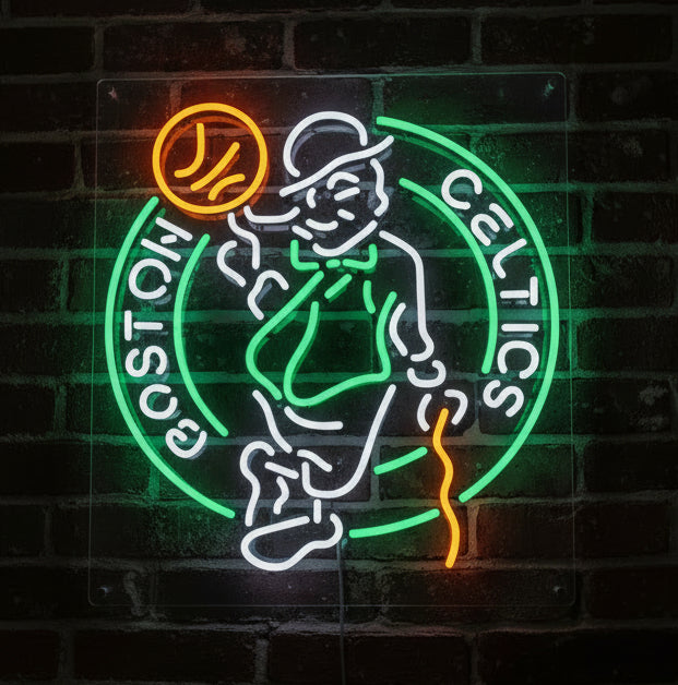 Boston Celtics Neon Sign