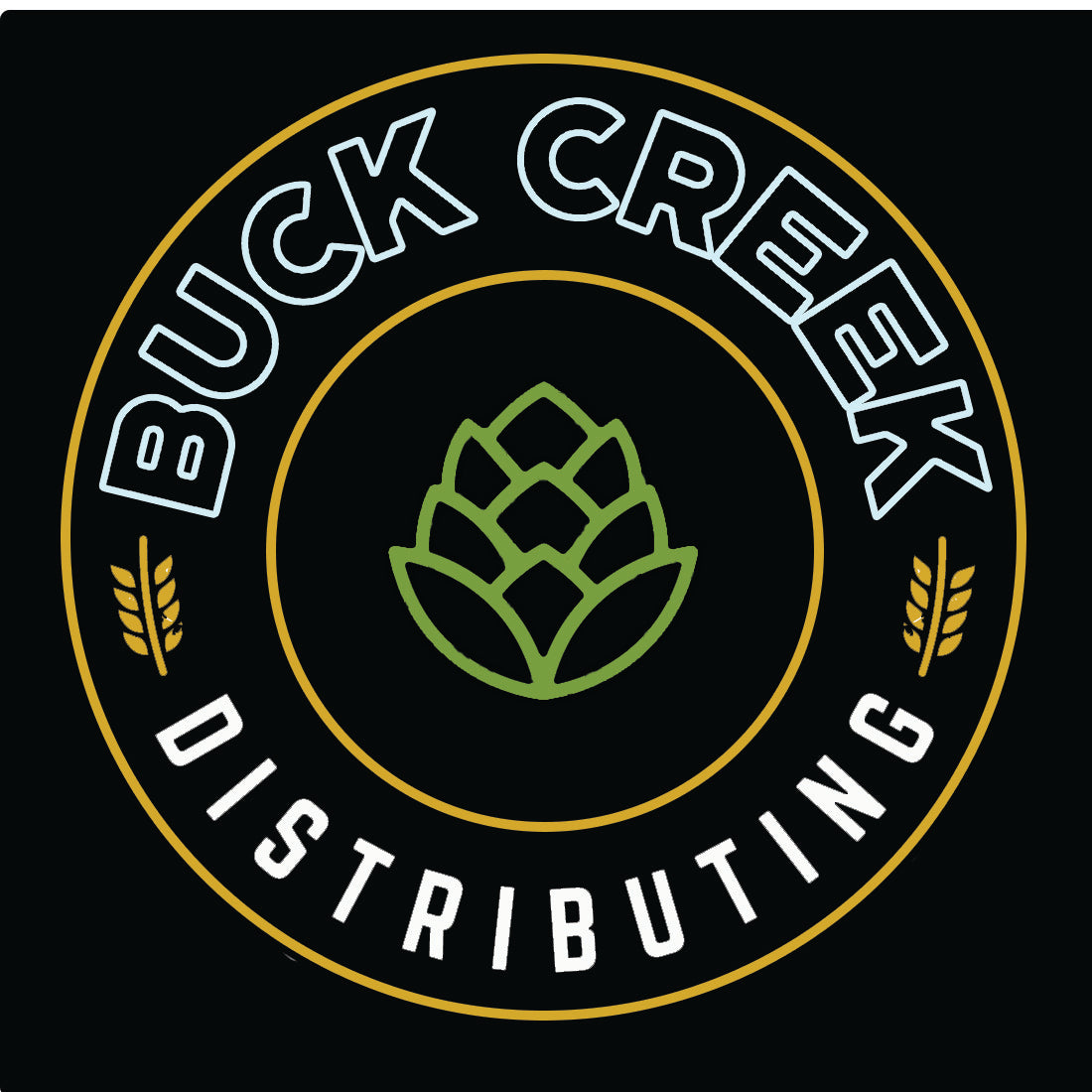 Buck Creek Logo Neon Sign