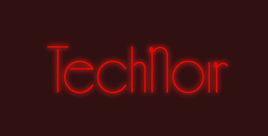 TechNoir neon sign