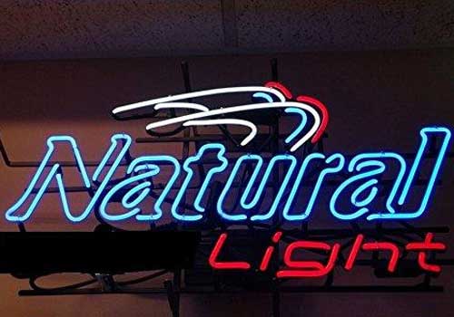 Natural Light Beer Neon Sign