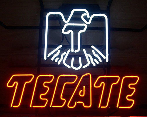 Tecate Neon Sign