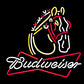 Budweiser Clydesdale Horse Neon Sign