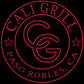 Custom "Cali Grill Paso Robles" neon sign