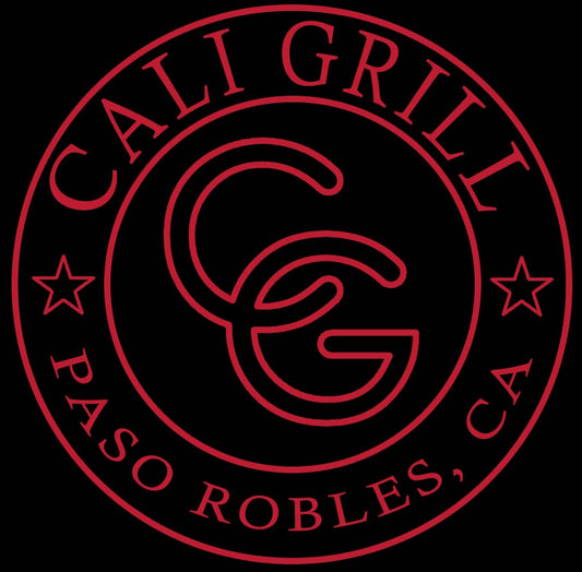 Custom "Cali Grill Paso Robles" neon sign