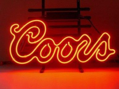 Coors Neon Sign