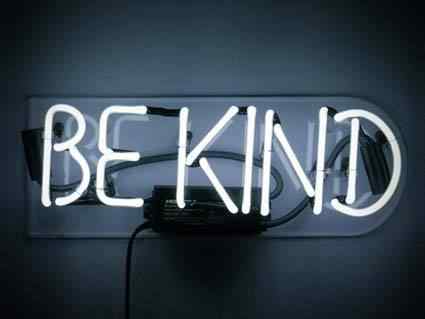 Be Kind Neon Wall Sign