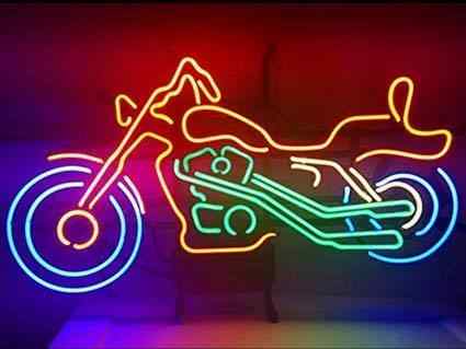 Motorcycle Neon Wall Sign