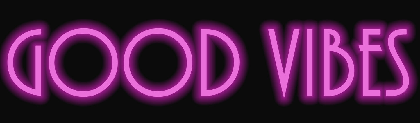 Good Vibes Neon Sign