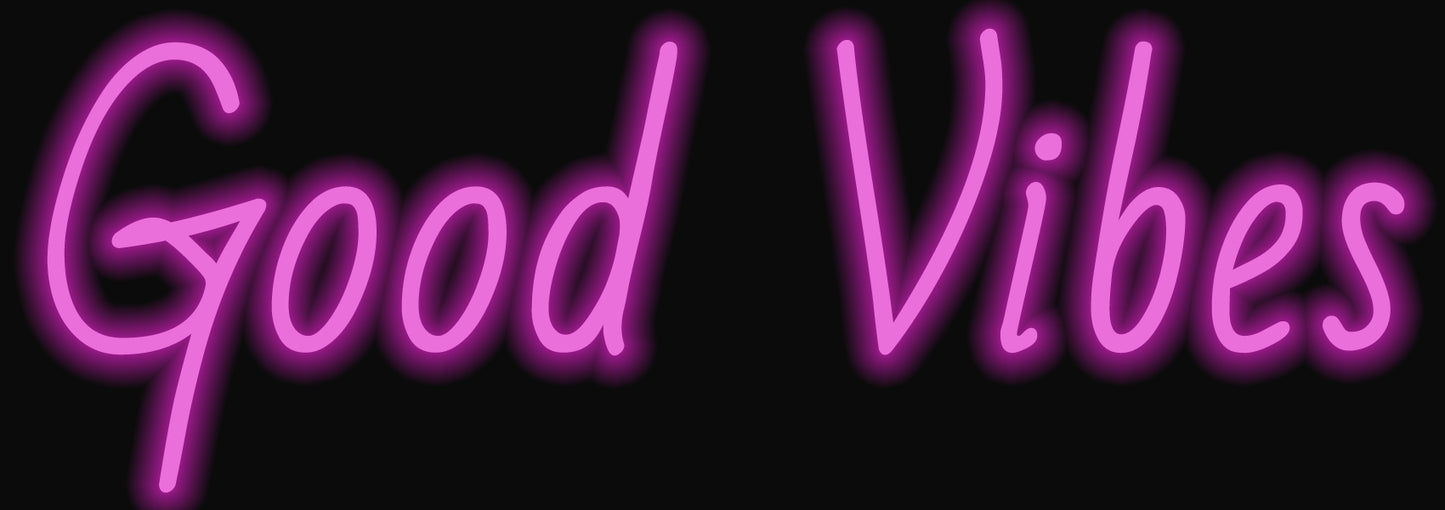 Good Vibes Neon Sign